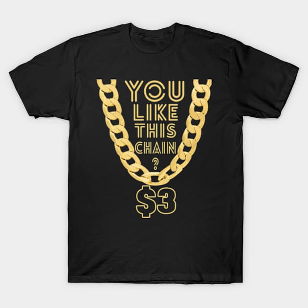 BTS Suga 3 Dollars Chain T-Shirt by hallyupunch